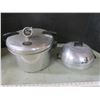 Image 1 : stainless steel pot and pressure cooker