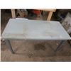 Image 1 : steel table - 60"x30"x29"H