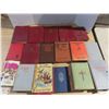 Image 1 : lot of 20 hard cover books