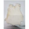 Image 3 : White rabbit fur pelt - 16" long