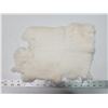 Image 1 : White rabbit fur pelt - 14.5" long