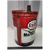 Image 4 : Imperial ESSO marvelube, 5 gal 20-20 motor oil pail