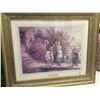 Image 1 : Antique print - The Wedding Procession Artist unknown 25x21