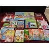 Image 1 : lot of childrerns books , sims games , simpsons season 5