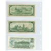 Image 2 : sheet of Canadian one dollar bank notes