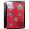 Image 1 : 1972 7 COIN PRESTIGE SET HAS TWO NICKEL DOLLARS
