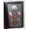 Image 1 : 1996 7 COIN PROOF SET 5- 10- 25- 50 CENT ARE STERLING SILVER