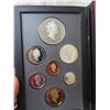 Image 4 : 1996 7 COIN PROOF SET 5- 10- 25- 50 CENT ARE STERLING SILVER