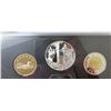 Image 2 : 2002 8 COIN PROOF SET 5- 10- 25- 50 CENT ARE STERLING SILVER