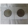 Image 2 : Lot of 2 Kennedy Half Dollars 1 1776-1976 -- 1 1971