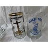 Image 3 : Lot of 4 Glass Beer Mugs