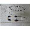 Image 1 : Lot of 3 Black & White Necklaces