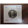 Image 1 : 1965 Silver 25 Cents. MS-63 with Cameo.