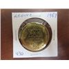 Image 1 : 1967 Regina Trade Dollar. Commemorates the Centennial of Canada. Brass. BU.