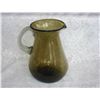 Image 1 : Antique Dark Olive Pitcher with Pontil