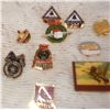 Image 2 : Collector Pins  Teamsters Rail  Canada Stamp Pins Etc