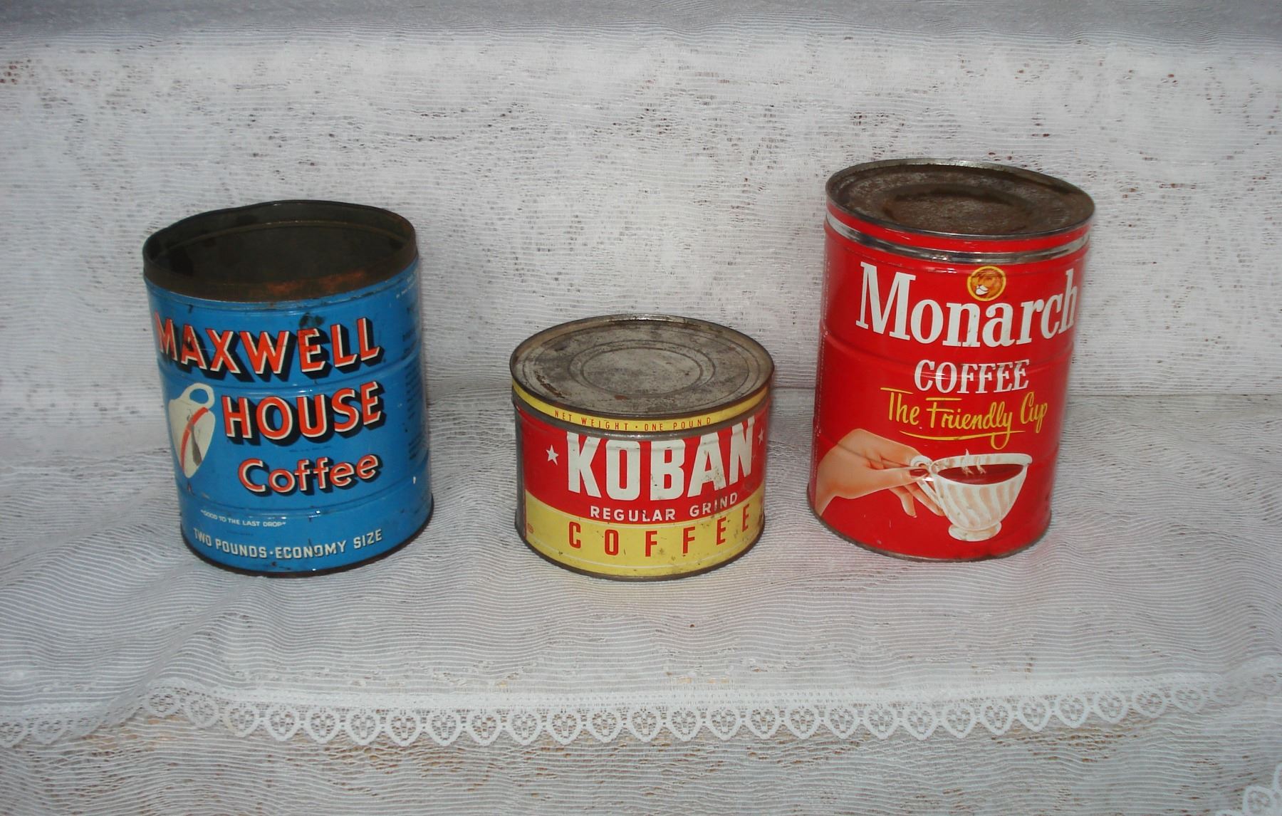 Vintage Coffee Cans - Schmalz Auctions