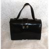 Image 2 : Vintage Hilco Black Patent Handbag c 1950's