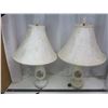 Image 1 : pair of vintage glass lamps