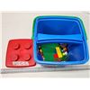 Image 2 : Lego Container, legos inside