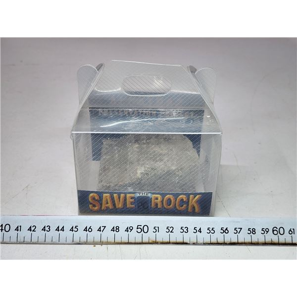 Alcatraz, save the rock - piece of concrete - Schmalz Auctions