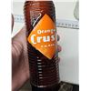 Image 3 : Orange Crush brown and clear pop bottles