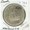 Image 1 : 1949 Canadian silver dollar