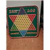 Image 1 : Vintage Metal San Loo Chinese Checkers board with no playing pieces