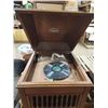 Image 3 : Vintage "Brunswick" gramophone record player - works - 45"H x 20"W x 21"D