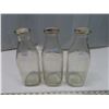 Image 1 : 3 milk bottles