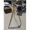 Image 2 : surveying tripod antique collectible