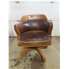 Image 1 : antique swival oak office chair