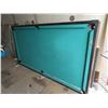 Image 3 : pool table w/legs and supports . Already disassembled to move 95x51"