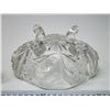 Image 5 : Pinwheel crystal, footed candy dish, w/ lid