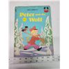 Image 1 : Vintage, Disney's "Peter and the Wolf" children's book - 1971