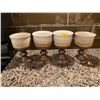Image 1 : Set Of 4 Pottery Goblets