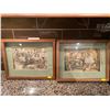 Image 1 : Set Of 3D Elizabethan Street And Shop Scene Framed Pop-Ups 13 x 10