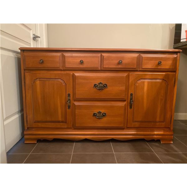 Vintage Wooden Dresser 48L x 17d x 30t