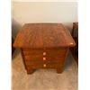 Image 1 : Vintage Wooden Side Table 21L x 21W x 21T