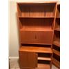 Image 1 : Tow Piece Wooden Shelving Unit 34L x 17D x 69T