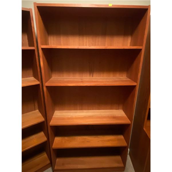 Wooden Bookshelf 34L x 12D x 69H