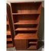 Image 1 : Wooden Shelving Unit 34L x 17D x 69H