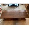 Image 5 : Wooden Coffee Table With Drawers 53L x 21W x 17T