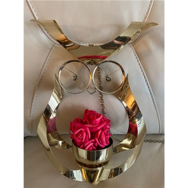 Decorative Hanging Metal Owl 15T