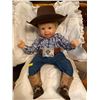 Image 1 : The Ashton Drake Galleries Little Cowboy Realistic Baby Doll