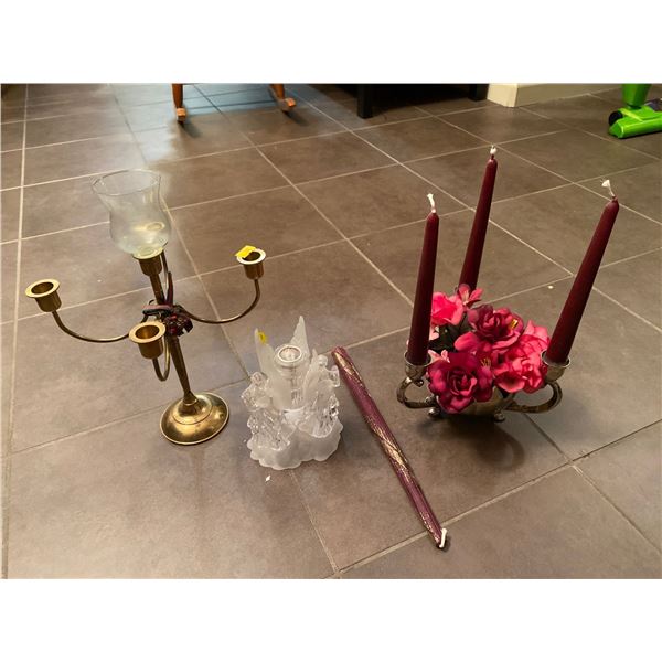 Assorted Candle Holders
