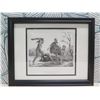 Image 1 : Execution of a Criminal 1823 Engraving, Framed, 14.5"x12"