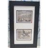 Image 1 : Hawaiians Playing 2 Image 1872 Engravings, Framed, 13.5"x22"