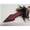 Image 2 : Koa Wood Replica of Historic Weapon w/ Shark Teeth Tied into Edges 26"L