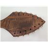 Image 2 : Koa Wood Replica of Historic Weapon w/ Shark Teeth Tied into Edges 24"L